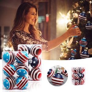Décoration de fête bricolage accessoires de fête de l'indépendance boule suspendue décorations sur le thème américain
