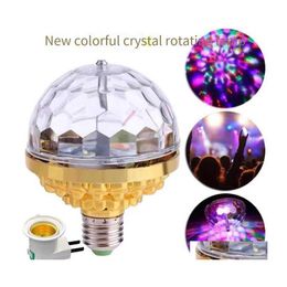 Décoration de fête Dj Dance Atmosphere Stage Light Flash 6W Drop Delivery Home Garden Festive Supplies Event Dhjs0