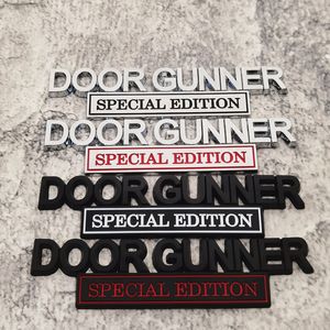 Party Decoratie DEUR GUNNER EDITIE Auto Sticker Voor Auto Vrachtwagen 3D Badge Emblem Decal Auto Accessoires 13.5x3.5 cm groothandel