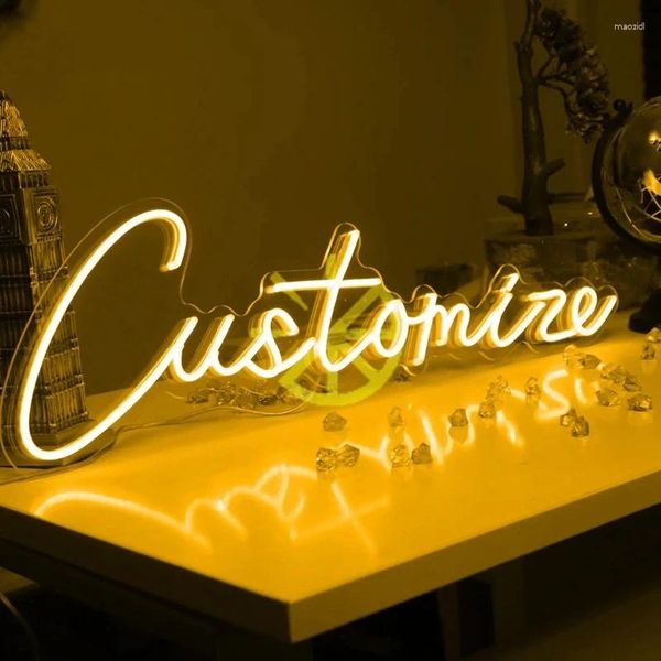 Party Decoration Drop Ydsl Fabricant Love Heart Light Up Led LED SIGNER NÉON CUSTOPIE POUR DÉCOR DE MEDIAL