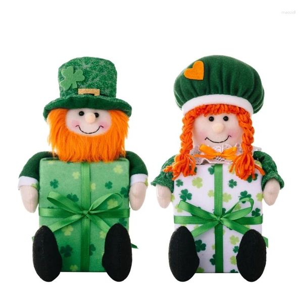 Décoration de fête Élégante Festival irlandais cadeau Figurine spécial pour l'amant de la culture F0T4