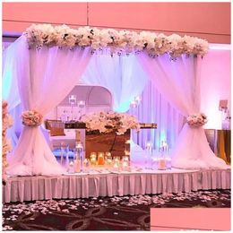 Feestdecoratie fabriek groothandel bruiloft witte eettafels acryltafel met top voor evenement en frame bruiloften cake 457 drop deliv dhtx5