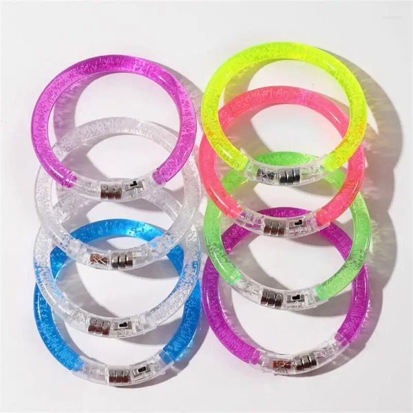 La mode de décoration de fête LED est des accessoires de lumière de nuit attrayants bracelet