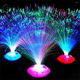 Party Decoration Fiber Optic Lights Durable ABS Planar Optical Lampe Batterie LED non incluse les composants électroniques