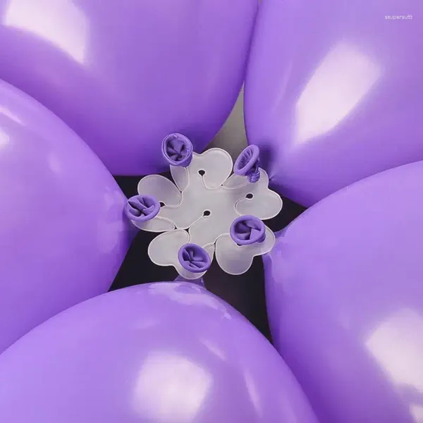Décoration de fête Clip de fleur d'anniversaire Boucons de mariage Ballons modélisation des accessoires de maison