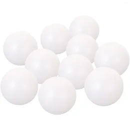 Party Decoratie Foamcraft Styrofoam Polystyreen Kerstmis Witeround Diy Holiday Crafts Boots Hangende gladde bollen sneeuwbal