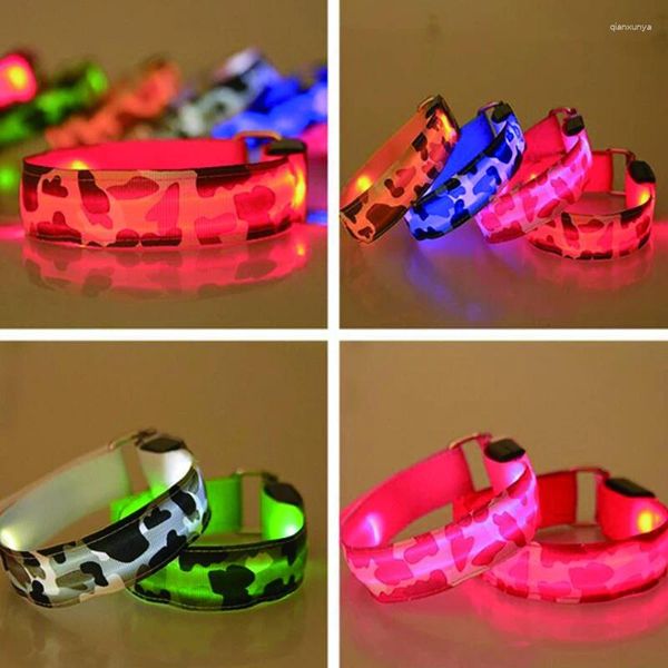 Décoration de fête Fournitures Glow LED FLASSHING BOUR BRACET BRACELET BRANDE CEINTURE LIGHT UP DANGE POUR CADEAU 15PCS / LOT