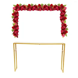 Party Decoration Gold Wedding Flower Stand Centombe for Table