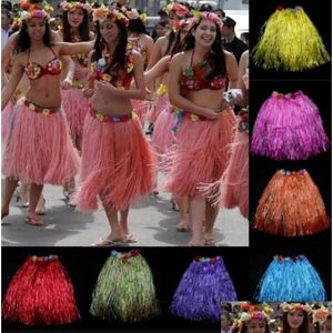Décoration de fête Jupe d'herbe Femmes Mode Hawaii Dance Show Performance Jupes Bar Club Ha Cpa5751 Drop Livraison Home Garden Festiv Dhmlh