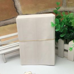 Feestdecoratie vetvrije zakken 100 stks natte waspapier sandwich wrapper bulk witte glasine vetbestendige zakjes zakjes voor bakkerij