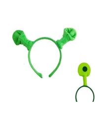 Party Decoration Halloween Adt Show Hair Hoop Shrek Hairpin Ears Band Band Cercle Cercle Costume Article Masquerade fourni
