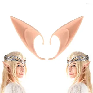 Décoration de fête Halloween Cosplay Latex Fairy Angel Elf Ears Masquerade Costumes Supplies POPS Gift Kids Gift