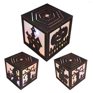 Feestdecoratie Halloween decoratieve lichten tafellampen voor werven bomen deur frames indoor nachtlamp slaapkamer patio tuin