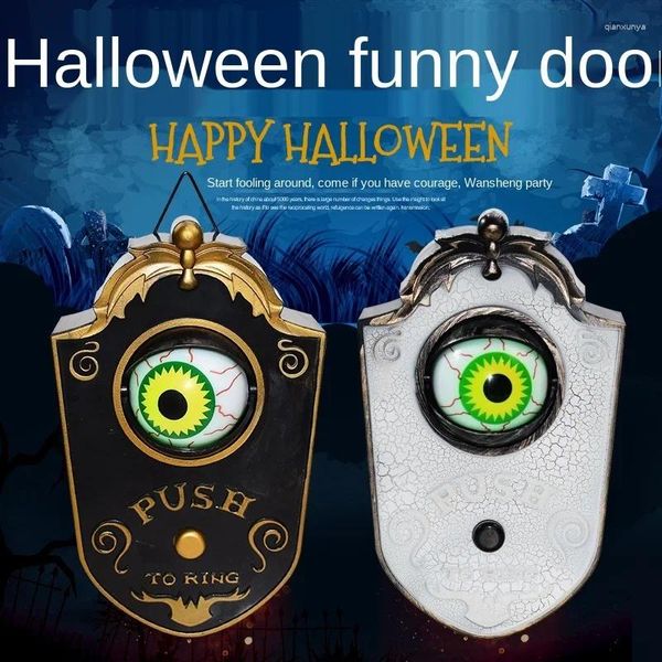 Décoration de fête Halloween Doorbell One-borde Festival Ghost Festival Toy Bar brillant SON SON PENDANT TRIDY