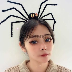Décoration de fête Halloween Spider Coiffe Creative Funny Spider Effectuer Mascarade Dress Up Spider Bandeau X0905