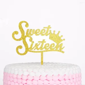 Feestdecoratie gelukkige verjaardag acryl cake topper /verjaardag /baby shower eerste stand