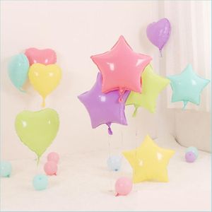 Décoration de fête Balloons en aluminium en forme de cœur / ballons pentagram / Ballon d'hélium DÉCORATIONS / FOURNIS DE PART