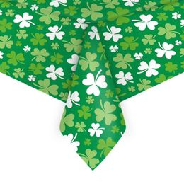 Party Decoration Irish Day pour célébrer la nappe de Green Lucky Grass Green German Gift Gift Gift