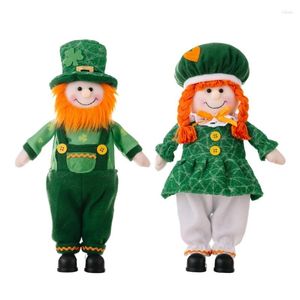 Party Decoration Irish Patrick Toy Festive Patricks Day Figurine Tabletop Decor 95