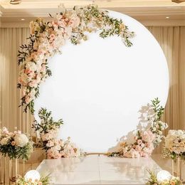 Party Decoration Iron Wedding Flower Plinth Pilier Gake Stand Circle Arch Birthday Backs Balloons Craft Billboard Afficher étagère