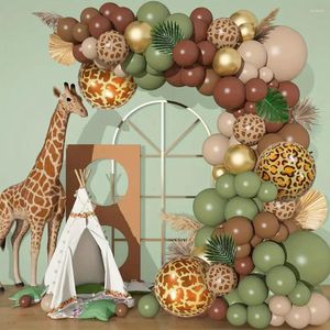 Party Decoration Jungle Safari Ballon Garland Arch Kit