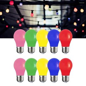 Décoration de fête support de lampe couleur ampoule noël courant constant économie d'énergie surbrillance LED basse tension