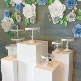 Party Decoratie nieuwste bruiloft mentale pilaren met harsmateriaal; groothandel decoratieve vezelkolom/vaas yudao1037