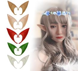 Feestdecoratie Latex Puntige Valse Oor Fee Cosplay Maskerade Kostuum Accessoires Engel Elven Elf Oren Po Rekwisieten Volwassen Kinderen 7494678