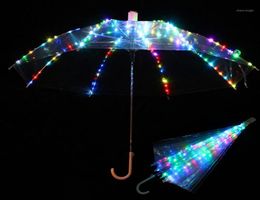 Décoration de fête LED Light Umbrella Stage Props Isis Wings Laser Performance Women Dance Belly As Favolook Gifts Costume Accessori6081239