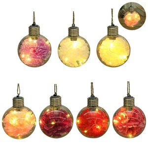 Party Decoratie LED String Lights Fairy Gypsophila Bubble Ball Lamp Holiday Lighting Garland Battery USB Indoor voor Kerstmis bruiloft