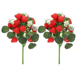 Party Decoration Life Like Like Liberge Simulation Simulation Bouquet Book Vase for Flowers Home Desk Fake Fruit