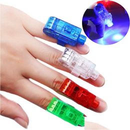 Party Decoratie Mini Led Finger Lights Small Size Toy Night Whole Pl on Off Laser Drop Delivery Home Garden Feestelijke Sprogramma's Evenement OTGPA