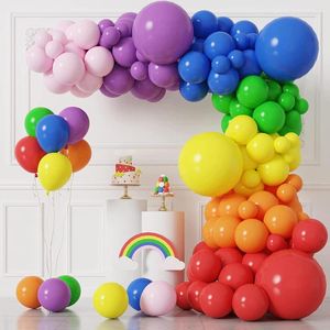 Party Decoratie Multicolor Macaron Ballon Slinger Boog Kits Verjaardag Decor Baby Douche Meisje Bruiloft Globos