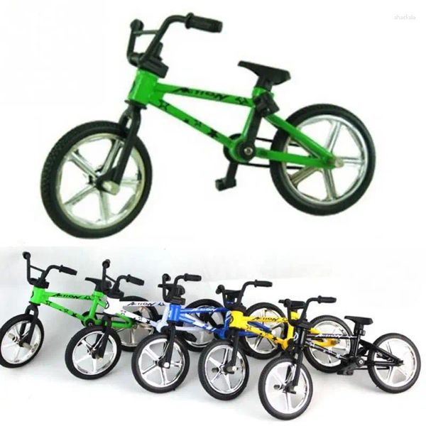Décoration de fête Options de couleurs multiples jouets alliage doigt BMX fonctionnel enfants vélo vélo Mini jouet