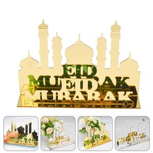 Party Decoration Muslim Festival Ornament Acryl Eid Ramadan Themed AdornmentParty