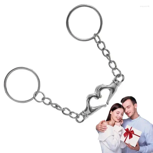 Décoration de fête Mon Amour Coeur Porte-clés Magnétique Pendentifs À Breloque Ornement Saint Valentin Boucle D'oreille Pendentif BIJOUX À BRICOLER SOI-MÊME Couples