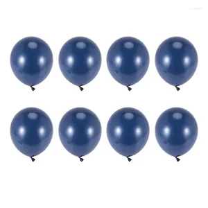 Décoration de fête Ballons bleu marine pour anniversaire de mariage Ballon rond foncé Cowboy