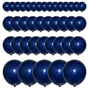 Décoration de fête Ballons bleu marine Kit de guirlande Ballon foncé pour anniversaire Baby Shower Mariage Promotion nuptiale