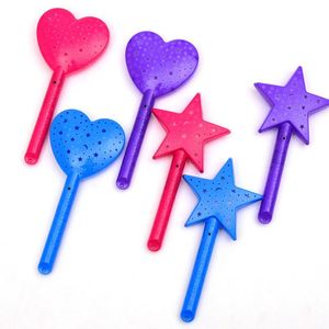 Party Decoration Neon Supplies Led Love Pentagram Holle Licht Stok Lichtgevende Kleurrijke Viering Bar Rave Festival Accessoires