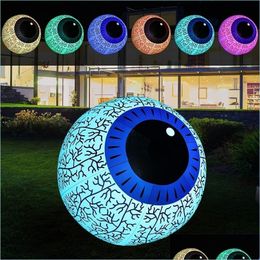 Party Decoration Party Decoratie 24 inch Halloween Inflatables Ghost Eyeball met ingebouwde batterij aangedreven externe contro homeIndustry DHRB1