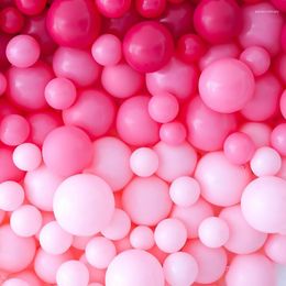 Feestdecoratie pastel ballon kleur snoep roze macarone ballonnen gelukkige verjaardag festival scene bruiloft kleurrijk baloon speelgoed