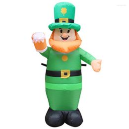 Party Decoration Patrick's Day opblaasbaar St. Outdoor Giant Dragon Beer Irish -U -plug