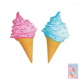 Party Decoration Pink Blue Cone Cream Ice Cream Film en aluminium Ball Ball d'anniversaire Enfants Mariage de la Saint-Valentin Ballon de la Saint-Valentin