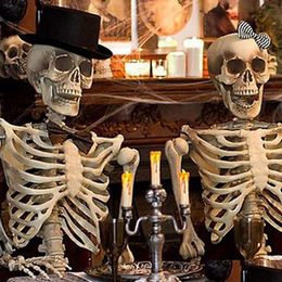 Party Decoration Posable Fl Life Size Halloween Prop New Skeleton Holiday DIY DÉCORATIONS SEP9 Y201006 DROP DIVRIR