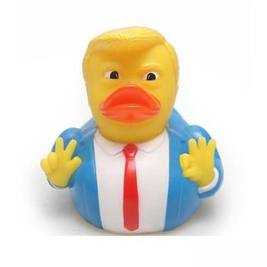 Decoración de la fiesta PVC Flagal Trump Duck Favor Bath Flotating Water Toy Toys Funny Drop entrega Drop Home Garden Supplies Festive Suministros Dhwlg