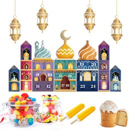 Décoration de fête décorations du Ramadan 30 jours diy eid mubarak compte à rebours