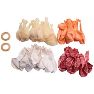 Feestdecoratie Rose Gold Confetti Latex Perzik Ballonnen 50 Pack 12 Inch Wit Voor Verjaardag Afstuderen Decoraties