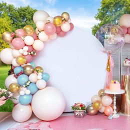 Party Decoration Round Backdrop Cover 6.5x6.5ft Ballon Circle Stand for Background Po Shoot Adult Kid Birthday