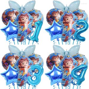 Décoration de fête Santiago des mers ballons en aluminium ensemble joyeux anniversaire thème bébé douche accessoires Globlos Kit décor