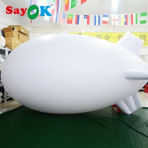 Feestdecoratie sayok opblaasbare advertentie helium blimp ballon zeppelin voor evenementenpromotie